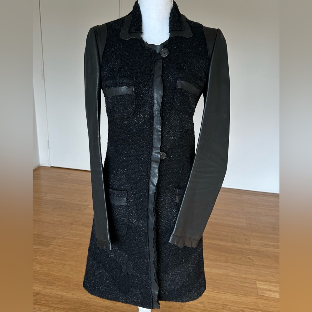 ROBERTO CAVALLI Leather coat